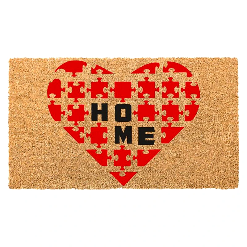 Velcoc Πατάκι Εισόδου (40x70) Velcoc Heart Puzzle