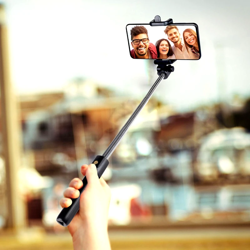 Selfie Stick Mε Bluetooth Επεκτεινόμενο (19-80x4.2x3) Grundig 871125227004 φωτογραφία