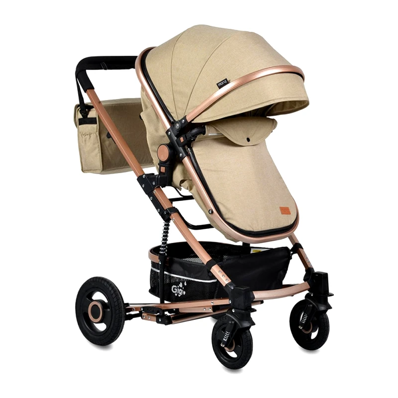 Moni Πολυκαρότσι 2 Σε 1 (0-36 Μηνών/ Έως 15kg) Moni Gigi Beige