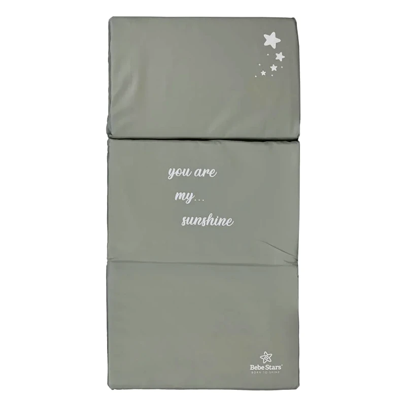 Bebe Stars Στρώμα Για Παρκοκρέβατο (60x120) Bebe Stars Grey 750-184