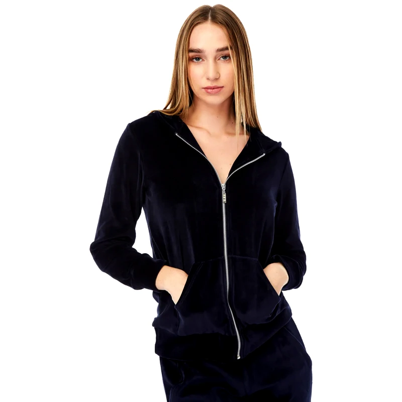 Minerva Ζακέτα Βελουτέ Γυναικεία Minerva 51940 Μπλε Small Small