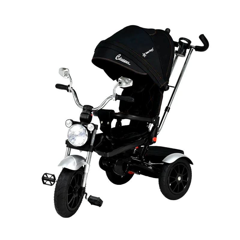 Bebe Stars Ποδήλατο Τρίκυκλο (9+ Μηνών) Bebe Stars 360 Chopper 6 In 1 Black 814-188