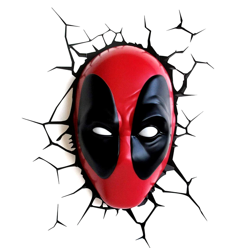 The Source Διακοσμητικό Φωτιστικό Led The Source 3DL Marvel Deadpool 62267
