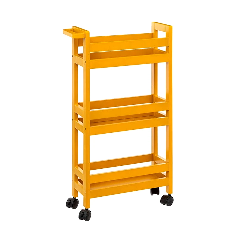 Spitishop Τρόλεϊ/Ραφιέρα 3 Θέσεων (40x15x75) F-V Wheels Trolley Moutarde 174762K