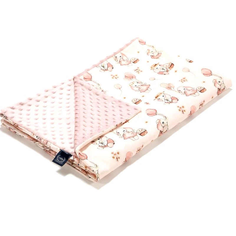 La Millou Κουβέρτα Minky Αγκαλιάς (80x100) La Millou Rossie Smoke Rose