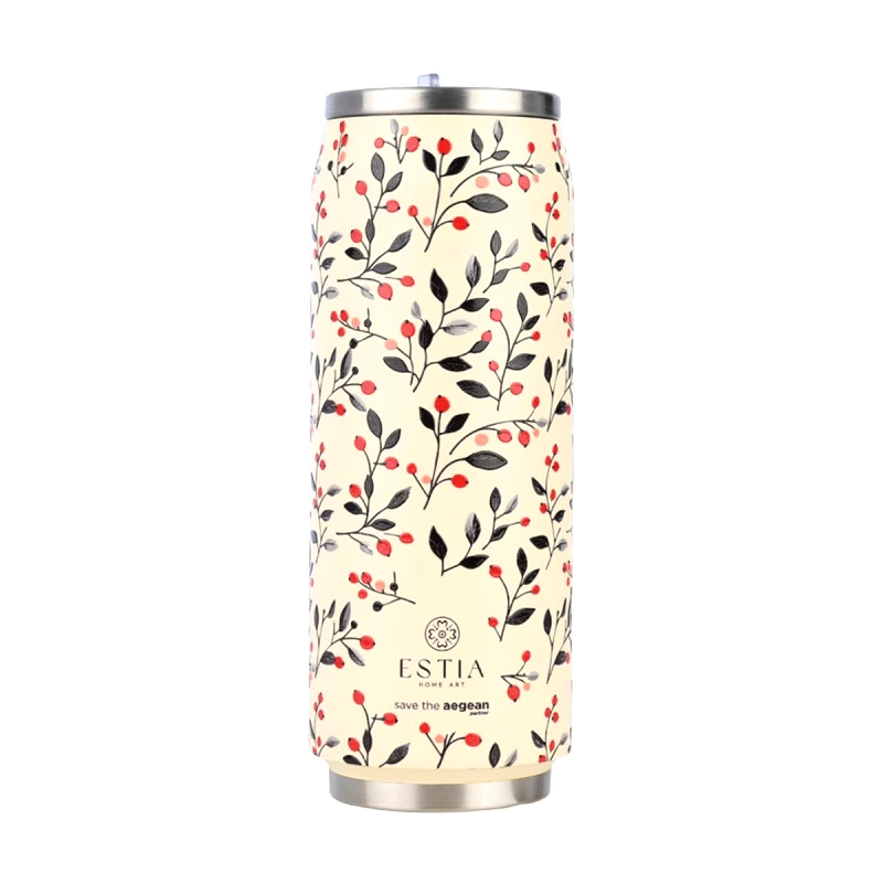εstia Ποτήρι Θερμός 500ml Estia Save The Aegean Bloom Beige 01-31213