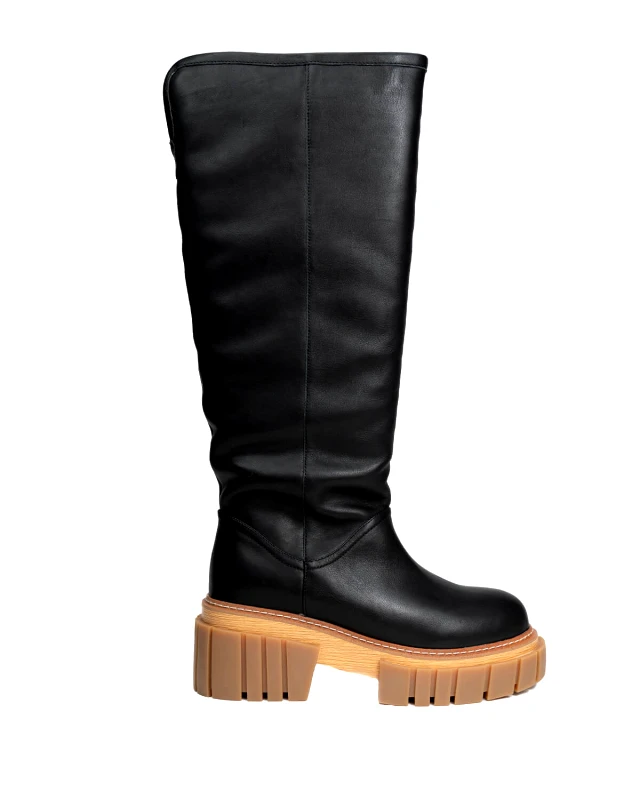 FAVELA Γυναικείες Μπότες με Τρακτερωτή Σόλα Favela - Geneve