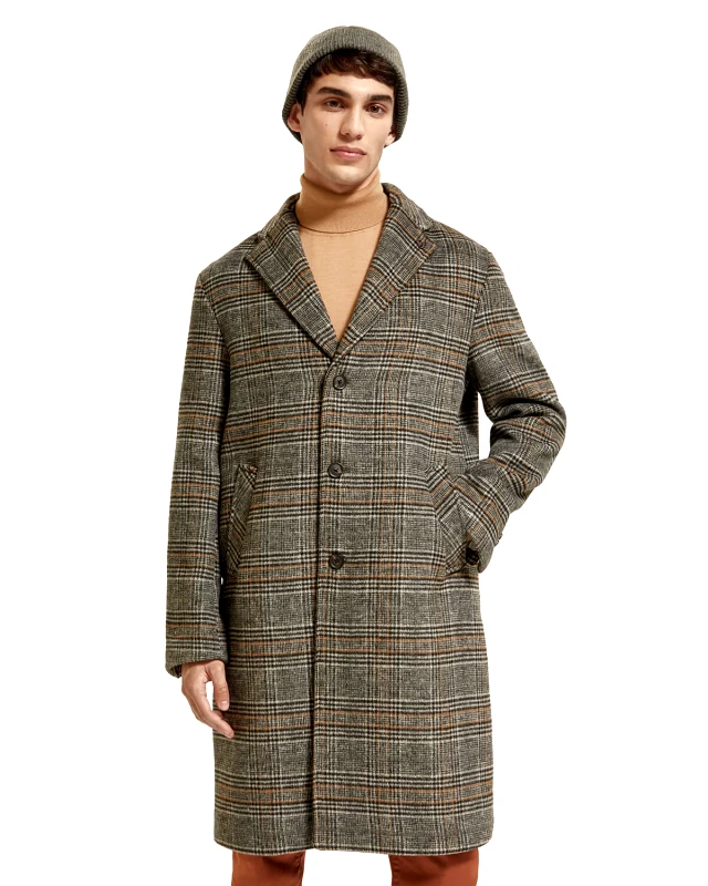 SCOTCH & SODA Ανδρικό Παλτό Scotch & Soda - Hairy Boucle