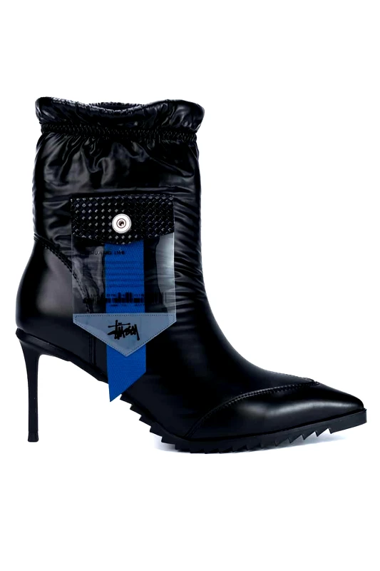 FAVELA Γυναικεία Puffer Μποτάκια Αστραγάλου Favela - Timelord