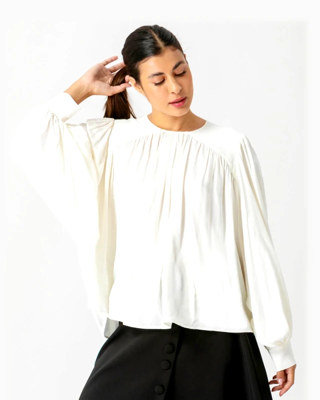 N2110 Γυναικεία Μακρυμάνικη Μπλούζα N2110 - Fancy