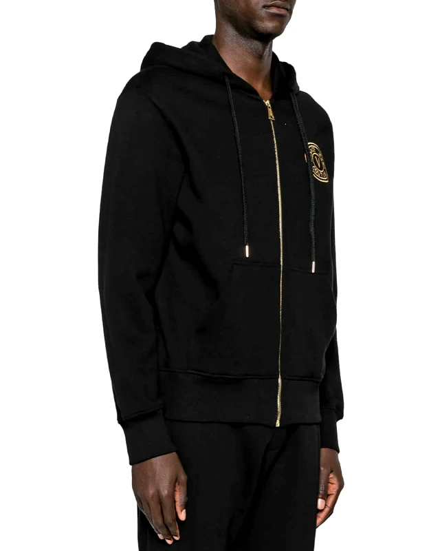 VERSACE JEANS COUTURE Ανδρική Ζακέτα με Φερμουάρ Versace Jeans Couture - 77Up301 R Vembl Small Embro 77GAIT00CF00T g89