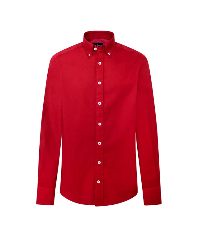 HACKETT Ανδρικό Μακρυμάνικο Πουκάμισο Hackett - Drop 2 Ess Gmt Dyed Oxford HM3010028 274