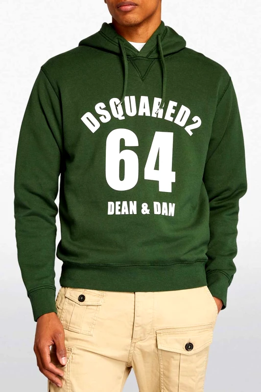 DSQUARED Ανδρική Μπλούζα Φούτερ με Κουκούλα Dsquared2 - S71GU0604S25030