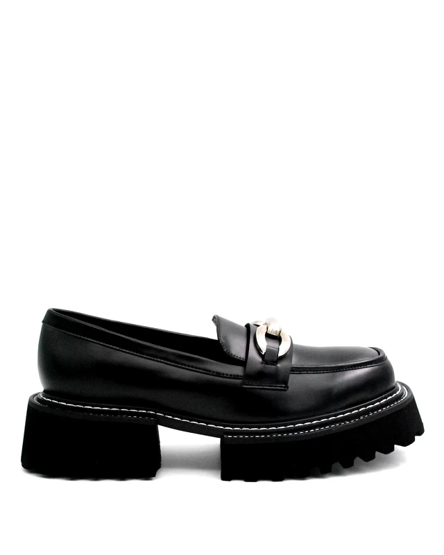 FAVELA Γυναικεία Loafers με Μεταλλική Αγκράφα Favela - Barlo