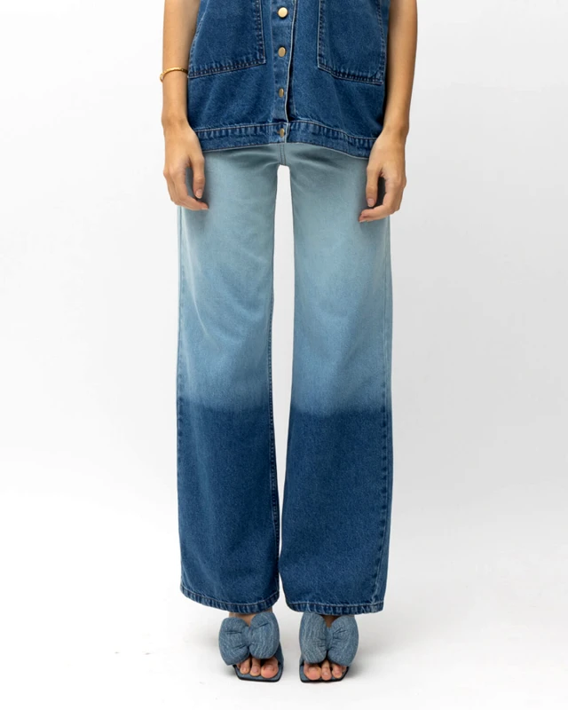 MALLORY THE LABEL Γυναιικείο Παντελόνι Mallory The label - Scuro Jean