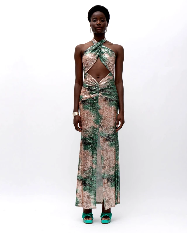 MALLORY THE LABEL Γυναικείο Maxi Φόρεμα Mallory The label - Dayana