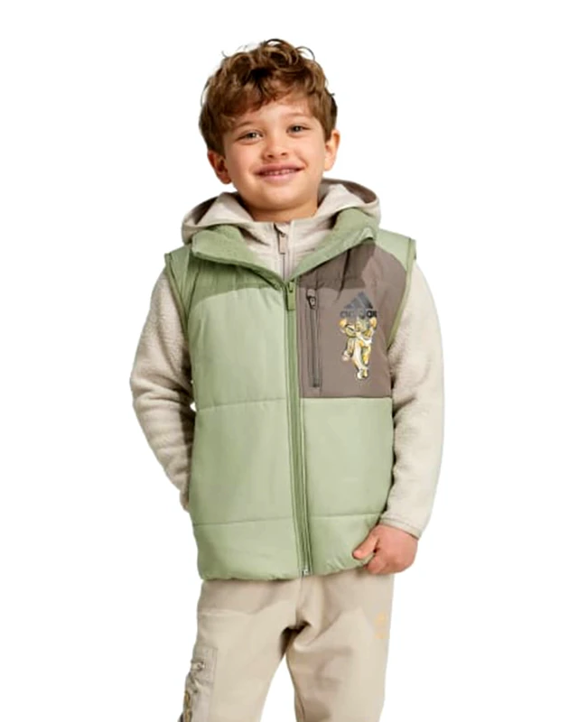 Adidas Παιδικό Αμάνικο Jacket Adidas - Lk Dy Lk