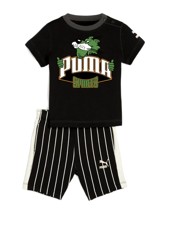 Puma Βρεφικό Set Puma Μπλούζα + Σορτς - Minicats Fanbase