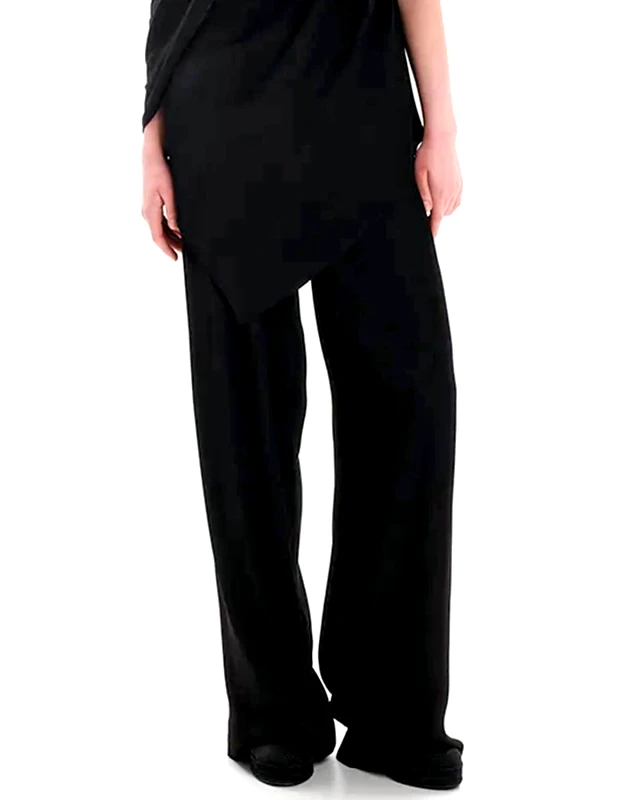 IOANNA KOURBELA Παντελονι "Luxurious Drapery" Trousers S24331 12052-black