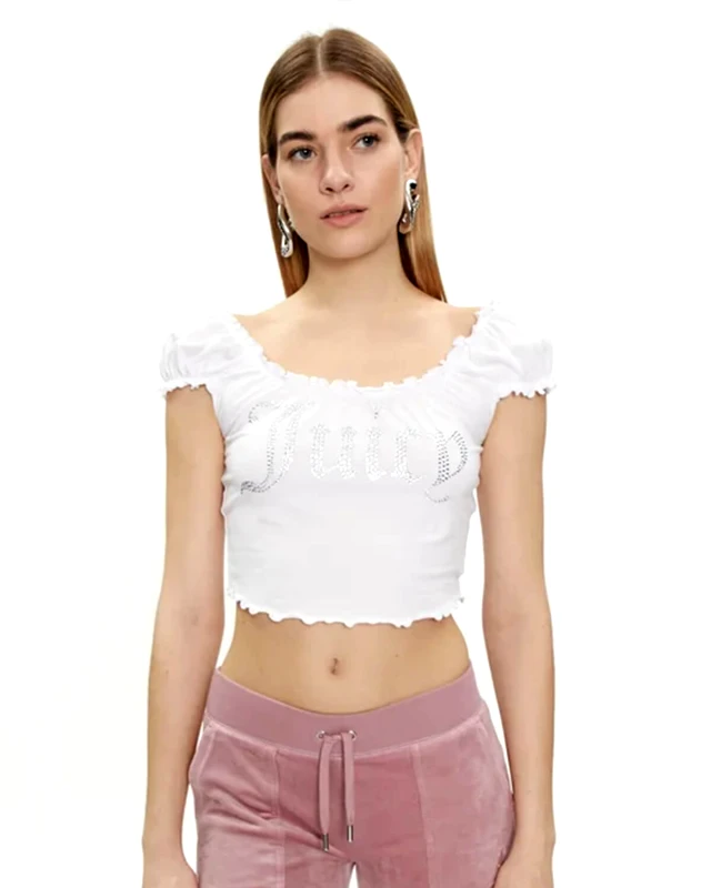JUICY COUTURE Γυναικεία Έξωμη Μπλούζα Juicy Couture - Brodie
