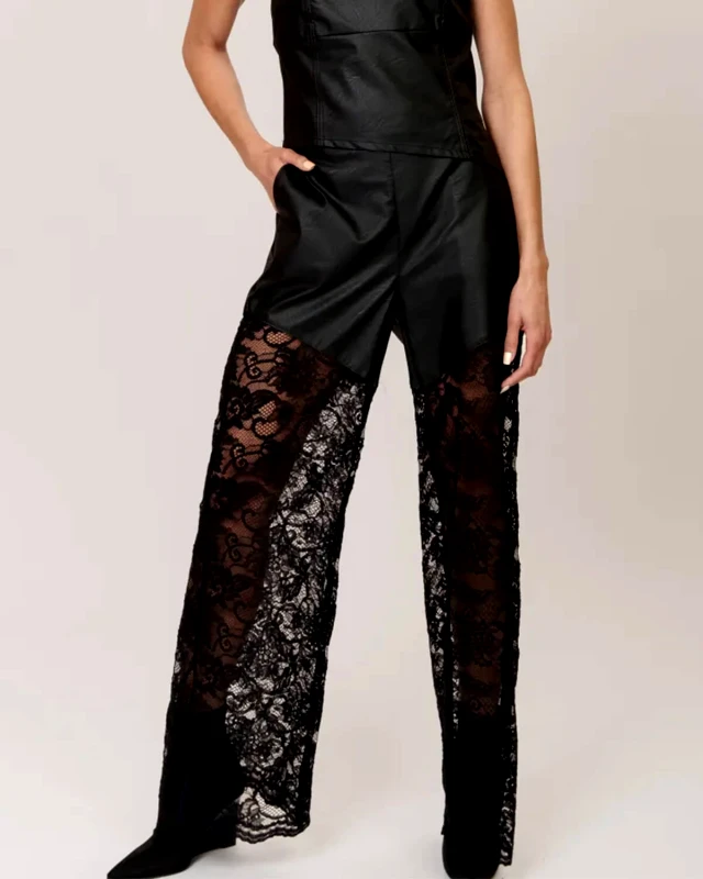 COLLECTIVA NOIR Γυναικείο Παντελόνι Collectiva Noir - Amiya