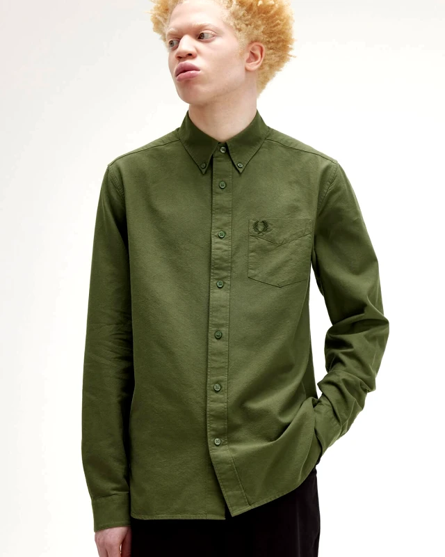 FRED PERRY Ανδρικό Μακρυμάνικο Πουκάμισο Fred Perry - Oxford