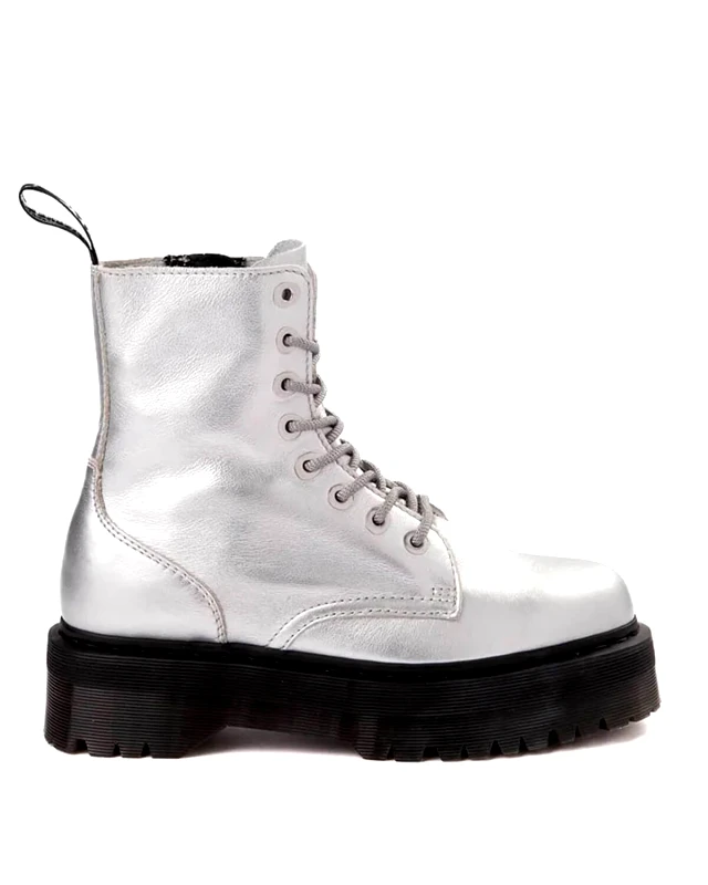 DR MARTENS Γυναικεία Μποτάκια Dr Martens - Jadon Milled Metallic