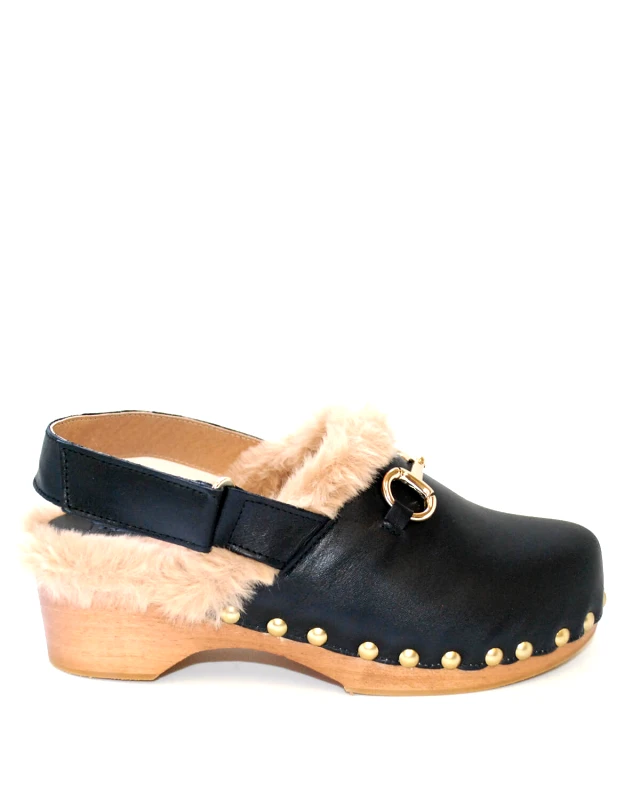 FAVELA Γυναικεία Clogs Favela - Fluffy