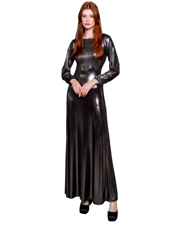 COLLECTIVA NOIR Γυναικείο Maxi Φόρεμα Collectiva Noir - Erofili