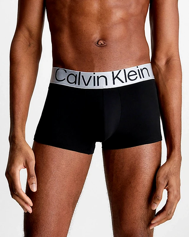 CALVIN KLEIN Ανδρικά Εσώρουχα Boxer Calvin Klein 3 Τεμάχια - Low Rise Trunk