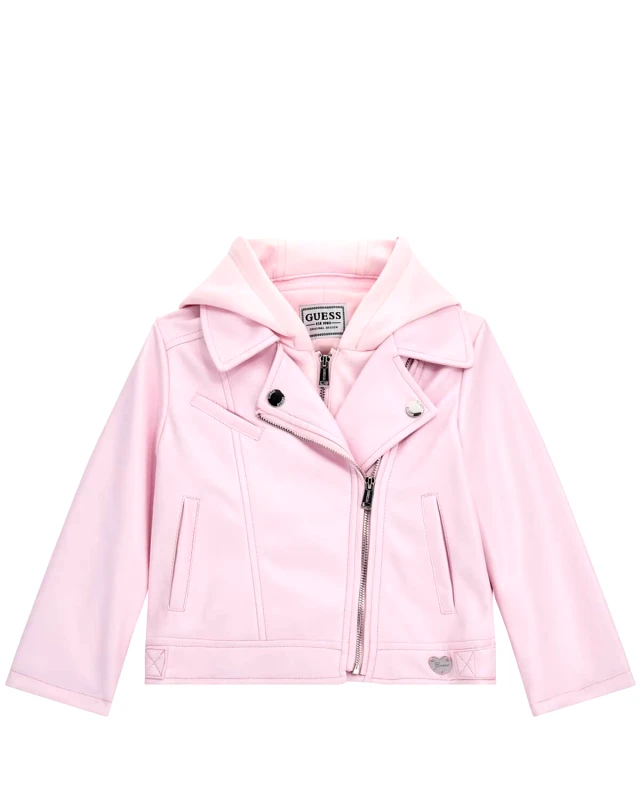 GUESS Παιδικό Jacket Guess - Pu Hooded Ls
