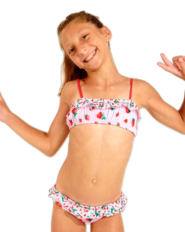 BANANA MOON Παιδικό Bikini Set Μαγιό Banana Moon - M Tati Strawber Maillot