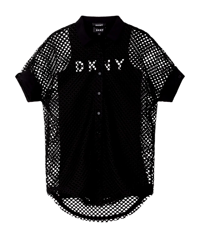 D.K.N.Y Παιδικό Κοντομάνικο Φόρεμα DKNY - 2832 K