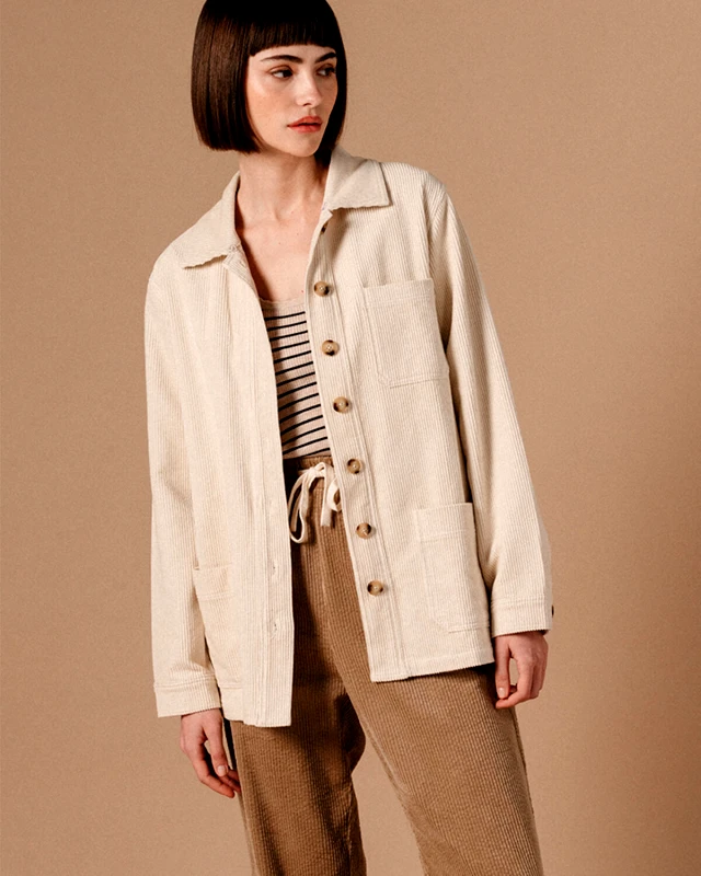 GRACE & MILA Γυναικείο Πουκάμισο Jacket Grace & Mila - Lara