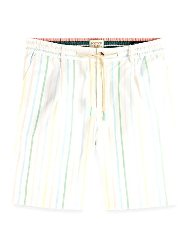 SCOTCH & SODA Ανδρικό Σορτς Scotch & Soda - Blake Striped Oxford Bermuda
