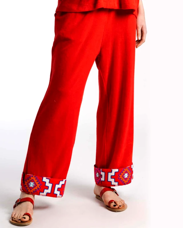 PEACE AND CHAOS Γυναικείο Παντελόνι Peace And Chaos - Aurora Terrycloth