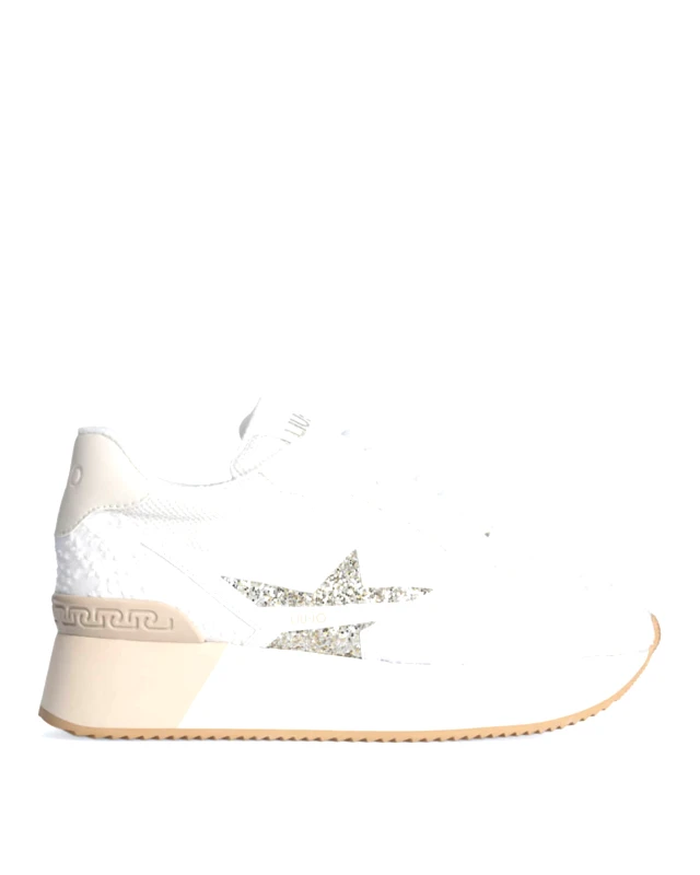 LIU JO Γυναικεία Sneakers Liu Jo - Sport Phase 1 Dreamy 03 Ruined Denim/Shiny M BA4083TX404 s1052