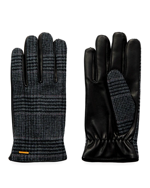 SCOTCH & SODA Ανδρικά Γάντια Scotch & Soda - Leather & Wool