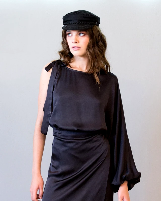 COLLECTIVA NOIR Γυναικεία Μπλούζα με Ένα Μανίκι Collectiva Noir - Karen