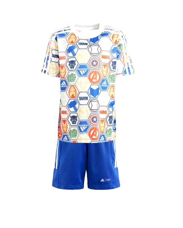 Adidas Παιδικό Set Adidas Μπλούζα + Σορτς - Lk Mrvl Av