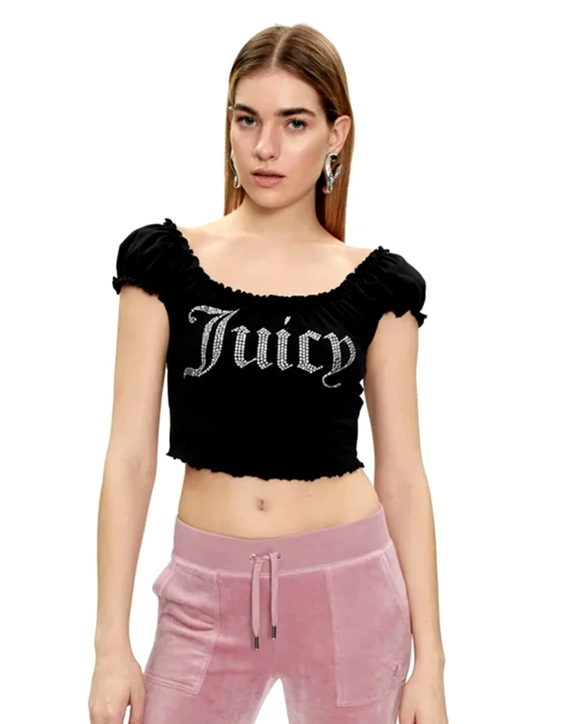 JUICY COUTURE Γυναικεία Έξωμη Μπλούζα Juicy Couture - Brodie
