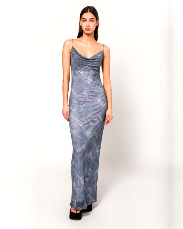 SUNSETGO Γυναικείο Maxi Φόρεμα SunSetGo - Mona