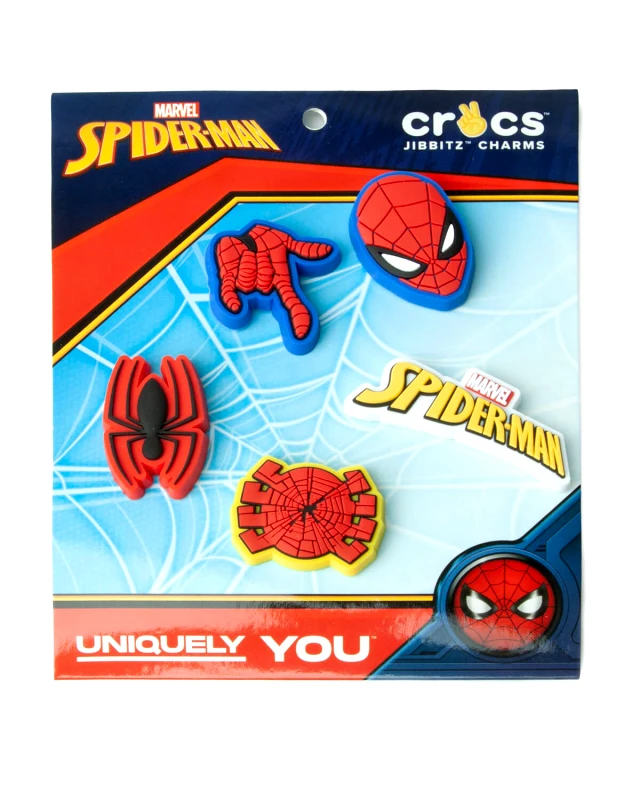 CROCS Unisex Διακοσμητικά Pins Crocs 5 Τεμάχια - Spider Man