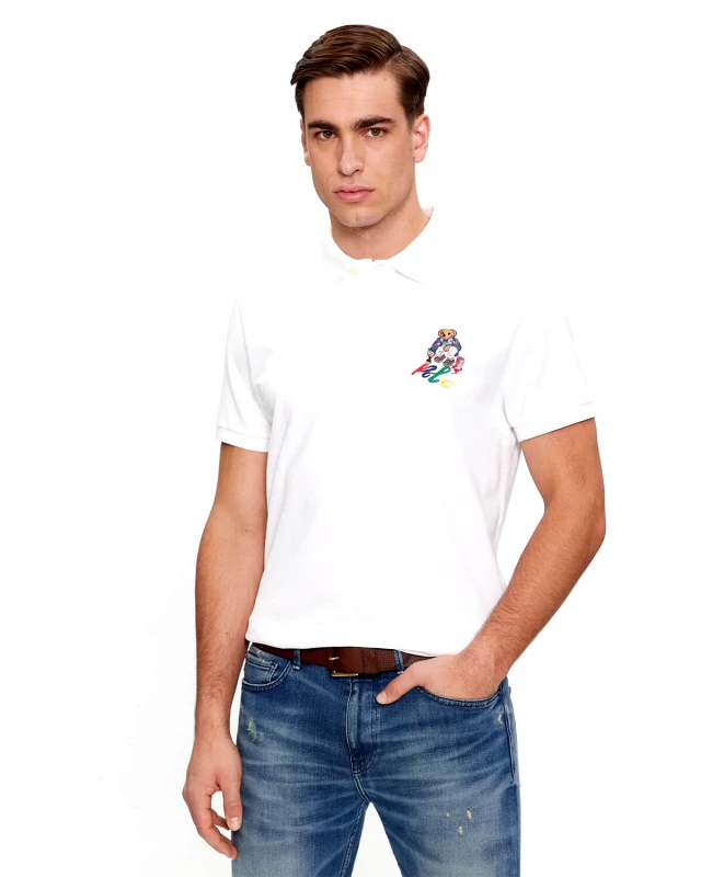 POLO RALPH LAUREN Ανδρική Κοντομάνικη Polo Μπλούζα Polo Ralph Lauren - Sskccmslm1