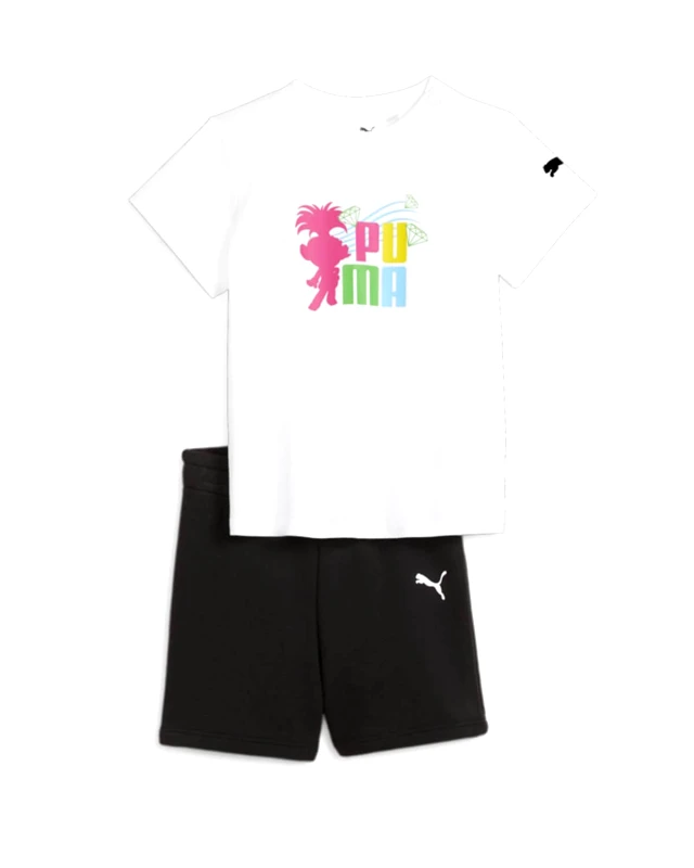 Puma Βρεφικό Set Puma Μπλούζα + Σορτς - Puma X Trolls Minicat