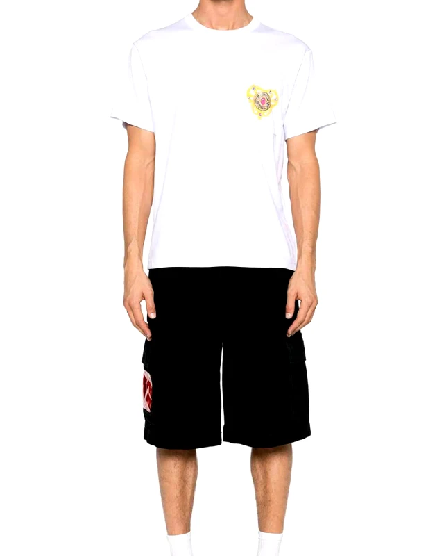 VERSACE JEANS COUTURE T-Shirt 76Up601 R Heart Couture Small 76GAHL01CJ01L 003 white
