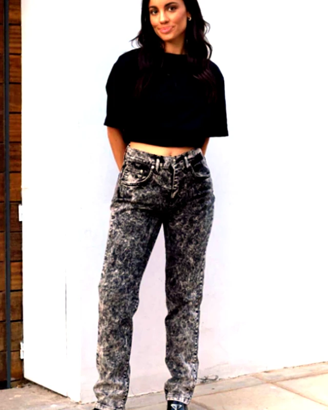 NO THINKIN Γυναικείο Τζιν Παντελόνι No Thinkin - Straight Fit Kendall High Rise