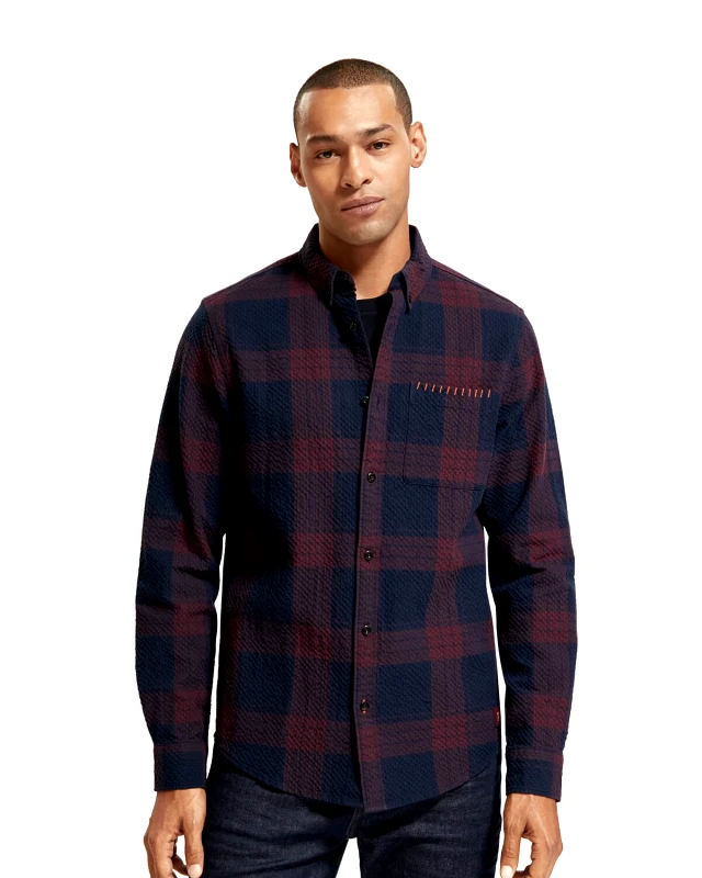SCOTCH & SODA Ανδρικό Πουκάμισο Scotch & Soda - Seersucker
