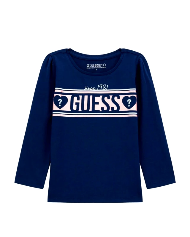 GUESS Παιδική Μακρυμάνικη Μπλούζα Guess - Ls