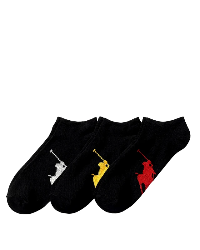 POLO RALPH LAUREN Ανδρικές Κάλτσες Polo Ralph Lauren 3 Ζευγάρια - Bpp Sole-Ped 449655205003 001